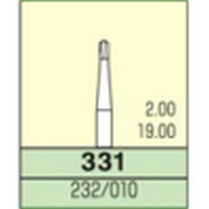 Боры твердосплавные 331 Мани (3 шт.)