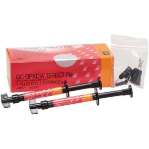 Gradia Direct Flo -светоотв. текучий композит (2 шпр. х 15г. насадки)