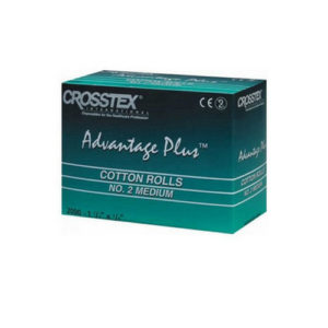 Валики ватные №2, 2000 шт Advantage PLUS, CROSSTEX Валики ватные №2, 2000 шт Advantage PLUS, CROSSTEX