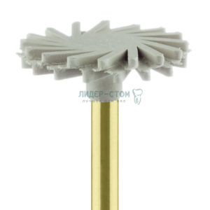 Полир Meisinger 9769F 140 RA 204 Twist для композитов (2шт) D14мм, 2-й шаг(2-х шаг. сист.)/ Алмаз/ для У/Н