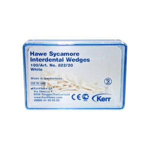 Клинья Sycamore Interdental деревянные межзубные  белые 100шт Kerr