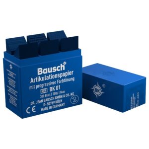 Артикуляционная бумага BK01  200мкм 300 листов синяя Bausch