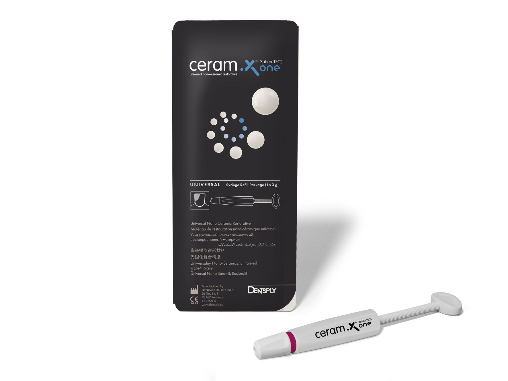 Ceram X Sphere TEC one Universal / Церам Икс СферТек (1шпр. х 3 гр.). Dentsply Ceram X Sphere TEC one Universal / Церам Икс СферТек (1шпр. х 3 гр.). Dentsply