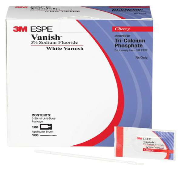 Clinpro White Varnish — стойкое фторсодержащее покрытие 100 блистеров 3М Clinpro White Varnish - стойкое фторсодержащее покрытие 100 блистеров 3М