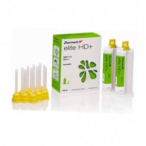 Elite HD+ Light Body  Fast Set  / ЭЛИТ АшДи (2 х 50ml+ 12mix)  Zhermack C203040  А-Силикон низкой вязкости