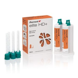 Elite HD+Tray Material Fast Set / ЭЛИТ АшДи (2×50мл+ 6 mix)  Zhermack C202032  А-Силикон высокой вязкости