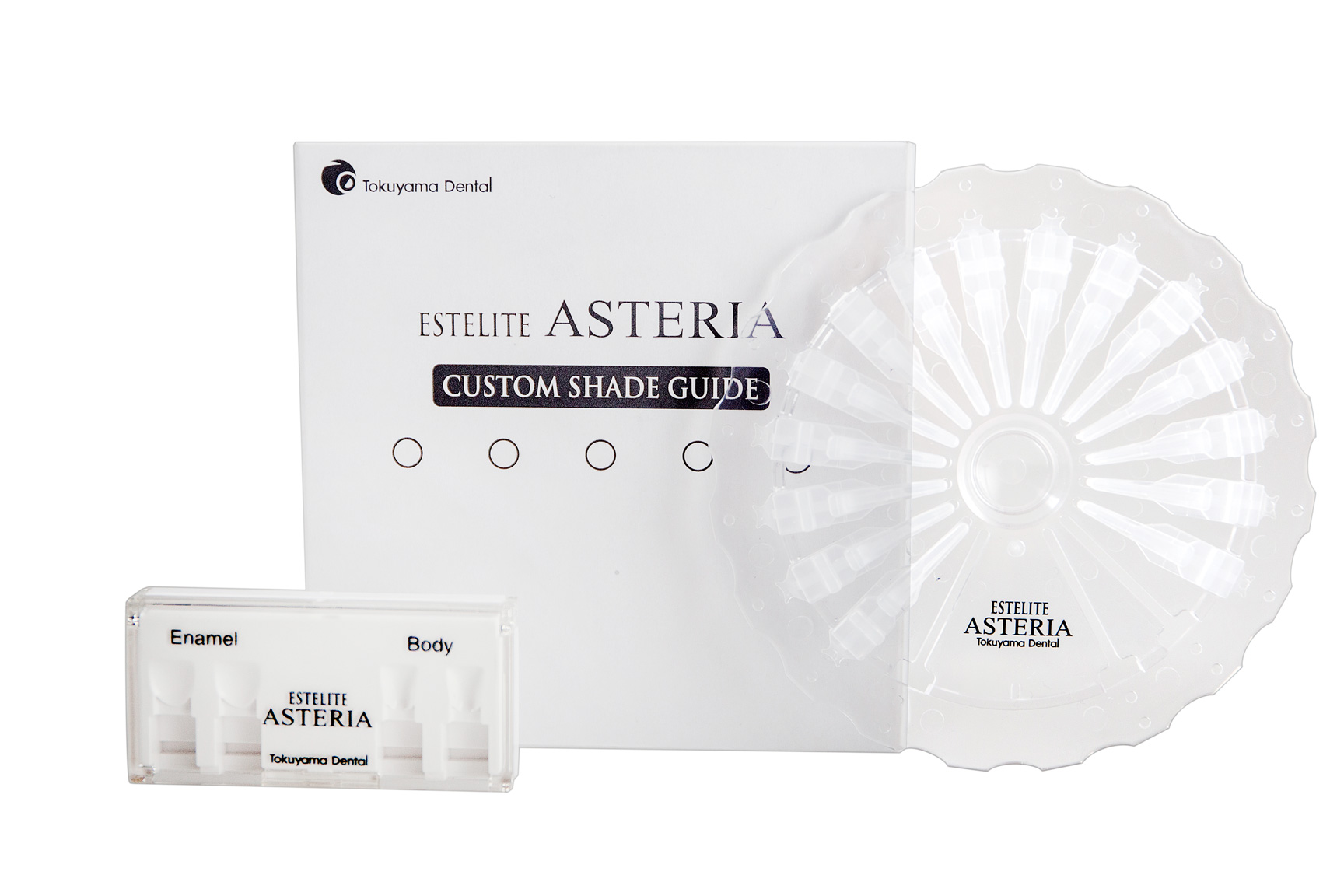 Estelite Asteria (Эстелайт Астерия) Custom Shade Guide Шкала оттенков 10996 Tokuyama Dental Estelite Asteria (Эстелайт Астерия) Custom Shade Guide Шкала оттенков 10996 Tokuyama Dental