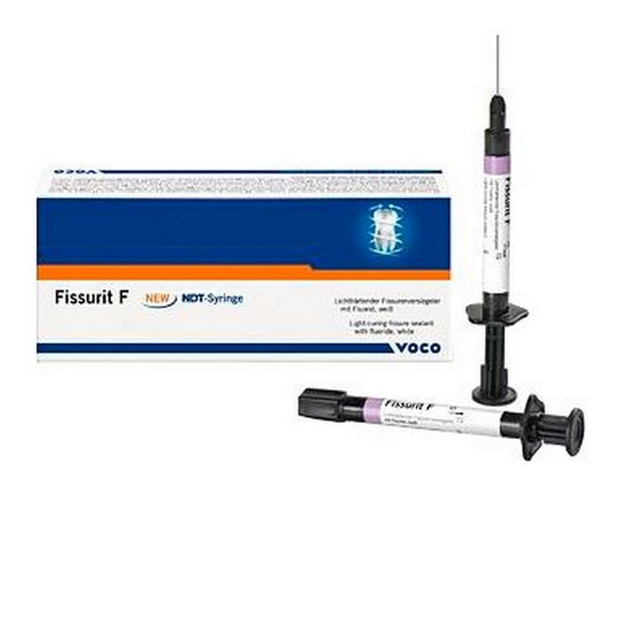 Fissurit F / Фиссурит Ф (2 шпр. х 2 гр.) герметик с фтором VOCO Fissurit F / Фиссурит Ф (2 шпр. х 2 гр.) герметик с фтором VOCO