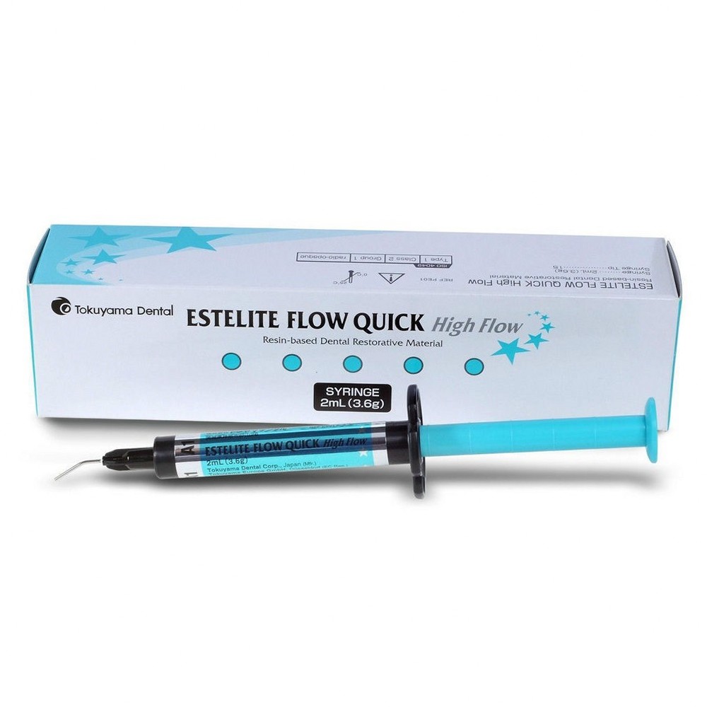 Estelite Flow Quick HIGH FLOW / Эстелайт Флоу Квик Высокой текучести (1шпр.*3,6 гр.) Tokuyama Dental Estelite Flow Quick HIGH FLOW / Эстелайт Флоу Квик Высокой текучести (1шпр.*3,6 гр.) Tokuyama Dental