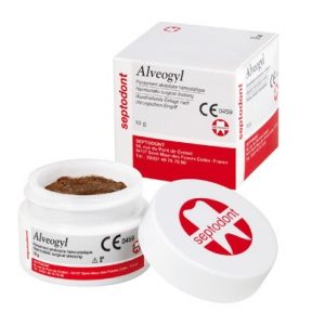 Alveogyl (Альвеожил) — гемостатическая хирургическая повязка 10 г Septodont