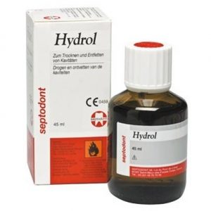 Hydrol (Гидрол) — жидкость для обезжиривания и высушивания полостей 45мл Septodont