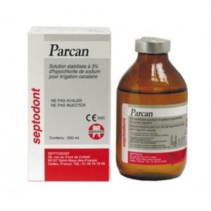 Parcan (Паркан) — гипохлорит натрия 3% для ирригации каналов 250мл Septodont