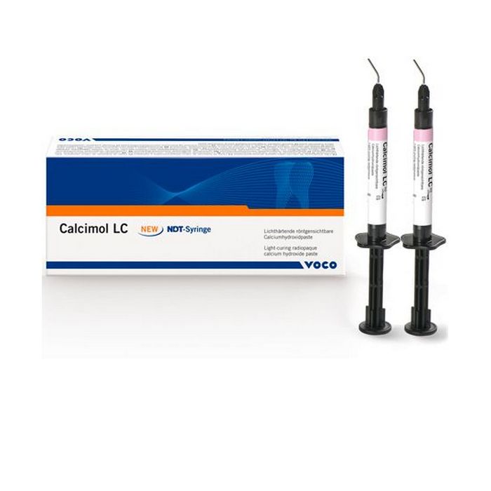 Calcimol LC / Кальцимол ЛЦ (2шпр. х 2,5г) VOCO световой прокладочный материал Calcimol LC / Кальцимол ЛЦ (2шпр. х 2,5г) VOCO световой прокладочный материал