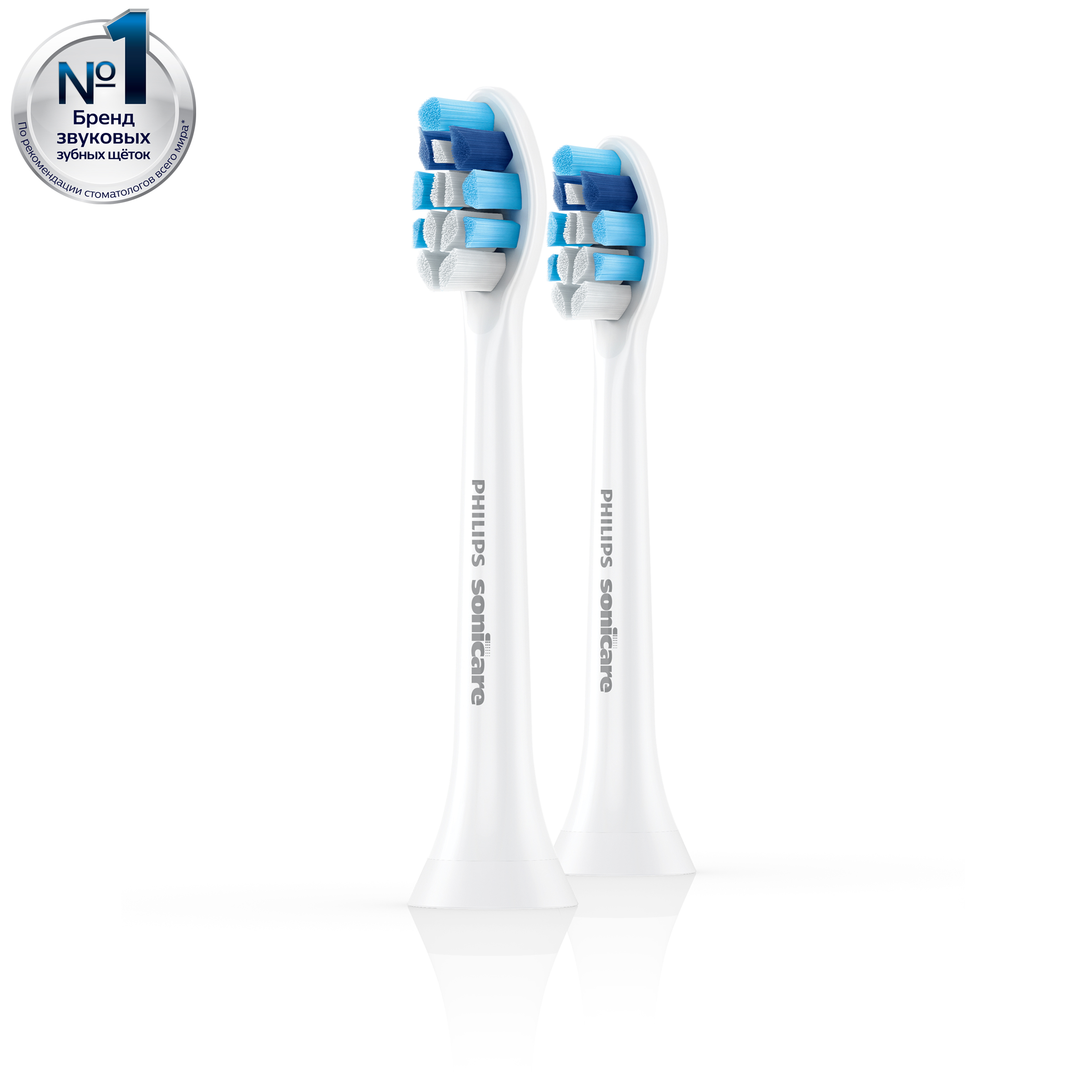 Насадки для электрической щетки ProResults Gum Health (2шт) Philips HX9032 Насадки для электрической щетки ProResults Gum Health (2шт) Philips HX9032