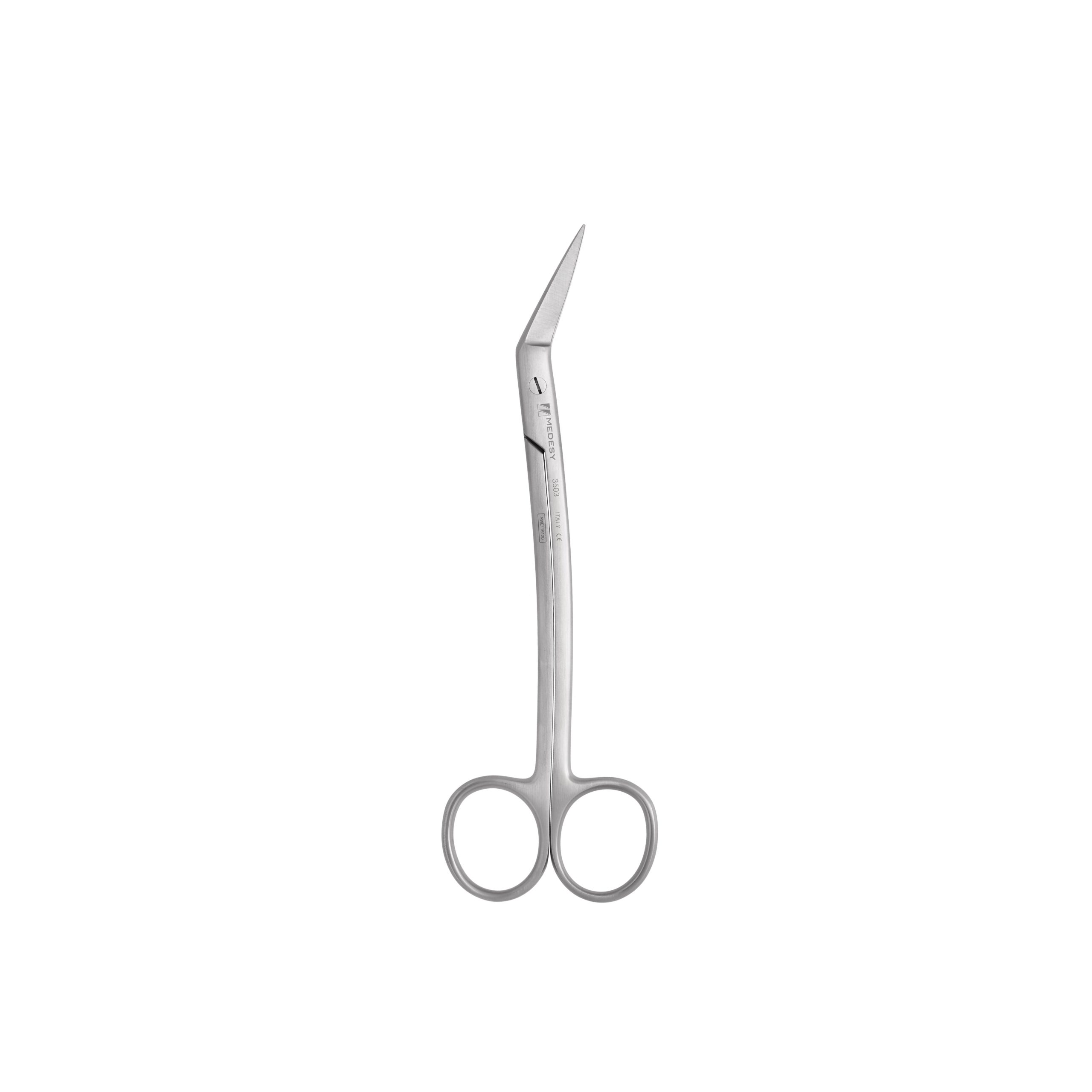 Ножницы операционные Locklin, 160 мм, изогнутые , Medesy 3503 Ножницы операционные Locklin, 160 мм, изогнутые , Medesy 3503