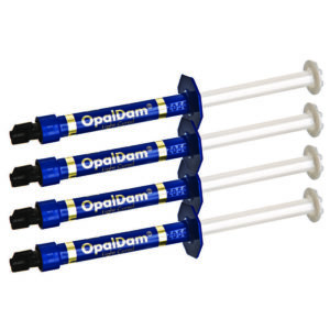 OpalDam Kit / ОпалДам Кит белый (4 шпр. х 1,2 мл) жидкий коффердам Ultradent