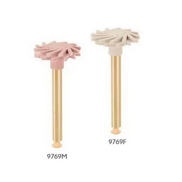 Полир Meisinger 9769F 100 RA 204 Twist для композитов (2шт) D10мм, 2-й шаг(2-х шаг. сист.)/ Алмаз/ для У/Н Полир Meisinger 9769F 100 RA 204 Twist для композитов (2шт) D10мм, 2-й шаг(2-х шаг. сист.)/ Алмаз/ для У/Н — изображение 5