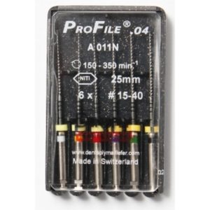 Pro-Files Конусность .04 Maillefer (6 шт)