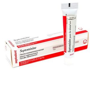 Septomixine (Септомиксин) — паста для антисептич обработки перед пломбированием 7,5гр Septodont