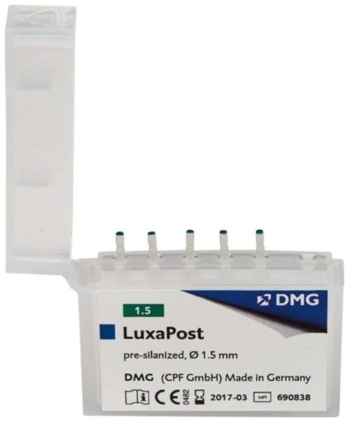 Штифты стекловолоконные LuxaPost Refill, (5шт.). DMG Штифты стекловолоконные LuxaPost Refill, (5шт.). DMG