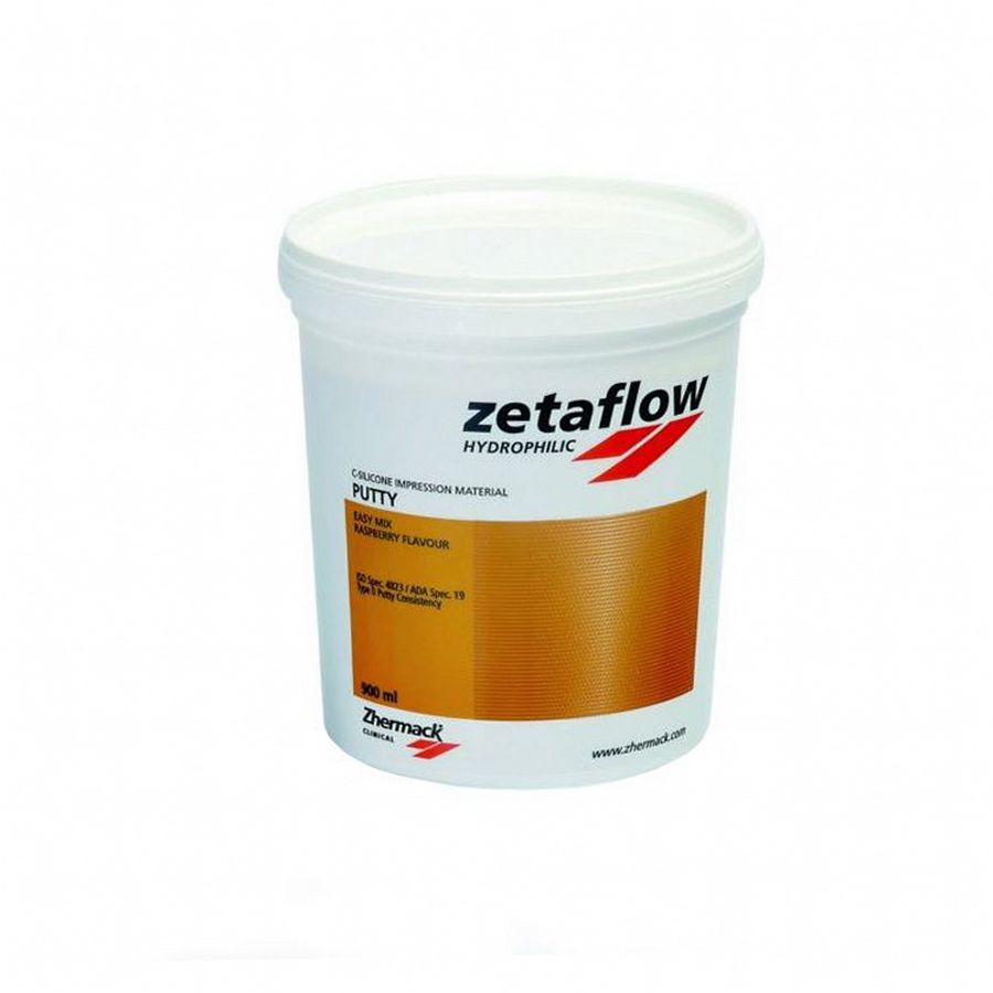 Zetaflow Putty (Зетафлоу) База (900 мл.) C-силиконовый слеп.материал, Zhermack C100800 Zetaflow Putty (Зетафлоу) База (900 мл.) C-силиконовый слеп.материал, Zhermack C100800