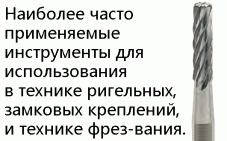 Инструменты для техники фрезерования Ø 3,00 mm