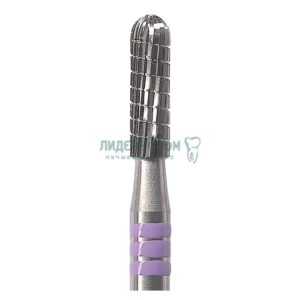 HF129QSF-023 фреза Цилиндр закругленный  NTI (Германия) [Спиральная сверхтонкая насечка]
