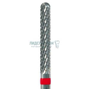 HF293FE-023 фреза Цилиндр закругленный  NTI (Германия) [Крестообразная тонкая насечка]