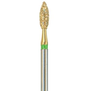 Z368-020C-FG Бор алмазный  ABACUS / АБАКУС(золотой)  NTI(Германия) Форма Бутон