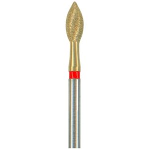 Z368-023F-FG Бор алмазный  ABACUS / АБАКУС(золотой)  NTI(Германия) Форма Бутон