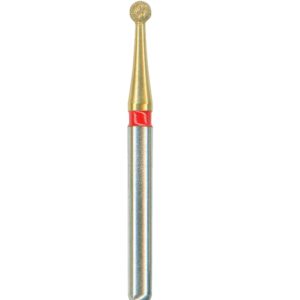 Z801-014F-FG Бор алмазный  ABACUS / АБАКУС(золотой)  NTI(Германия) Форма Шар