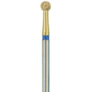 Z801-021M-FG Бор алмазный  ABACUS / АБАКУС(золотой)  NTI(Германия) Форма Шар