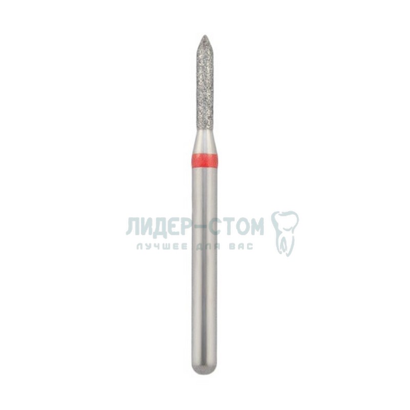 884-012F-FG Бор алмазный NTI Цилиндр остроконечный D1,2мм / Мелкое зерно(Красный) 884-012F-FG Бор алмазный NTI Цилиндр остроконечный D1,2мм / Мелкое зерно(Красный)