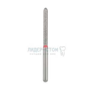 879L-014F-FG Бор алмазный NTI Торпеда удлинненная D1,4мм / Мелкое зерно(Красный)