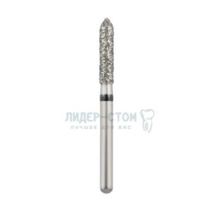 885-018SC-FG Бор алмазный NTI Цилиндр остроконечный D1,8мм / Сверхгрубый(Черный)