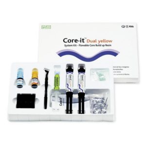 Набор Core It Dual yellow System Kit Spident композитный материал двойного отверждения