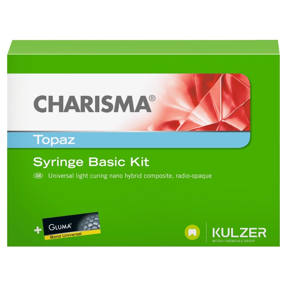 Charisma Topaz BASIC KIT / Каризма Топаз Базовый Набор (6 шпр. х 4гр.+GLUMA Bond + GLUMA Etch )Heraeus Kulzer Charisma Topaz BASIC KIT / Каризма Топаз Базовый Набор (6 шпр. х 4гр.+GLUMA Bond + GLUMA Etch )Heraeus Kulzer — изображение 2