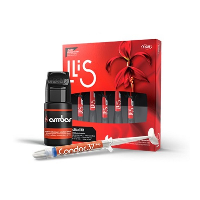 LLiS Kit / Ллис Кит (5шпр*4 гр+ бонд + протравка ) пломбировочный материал набор FGM LLiS Kit / Ллис Кит (5шпр*4 гр+ бонд + протравка ) пломбировочный материал набор FGM