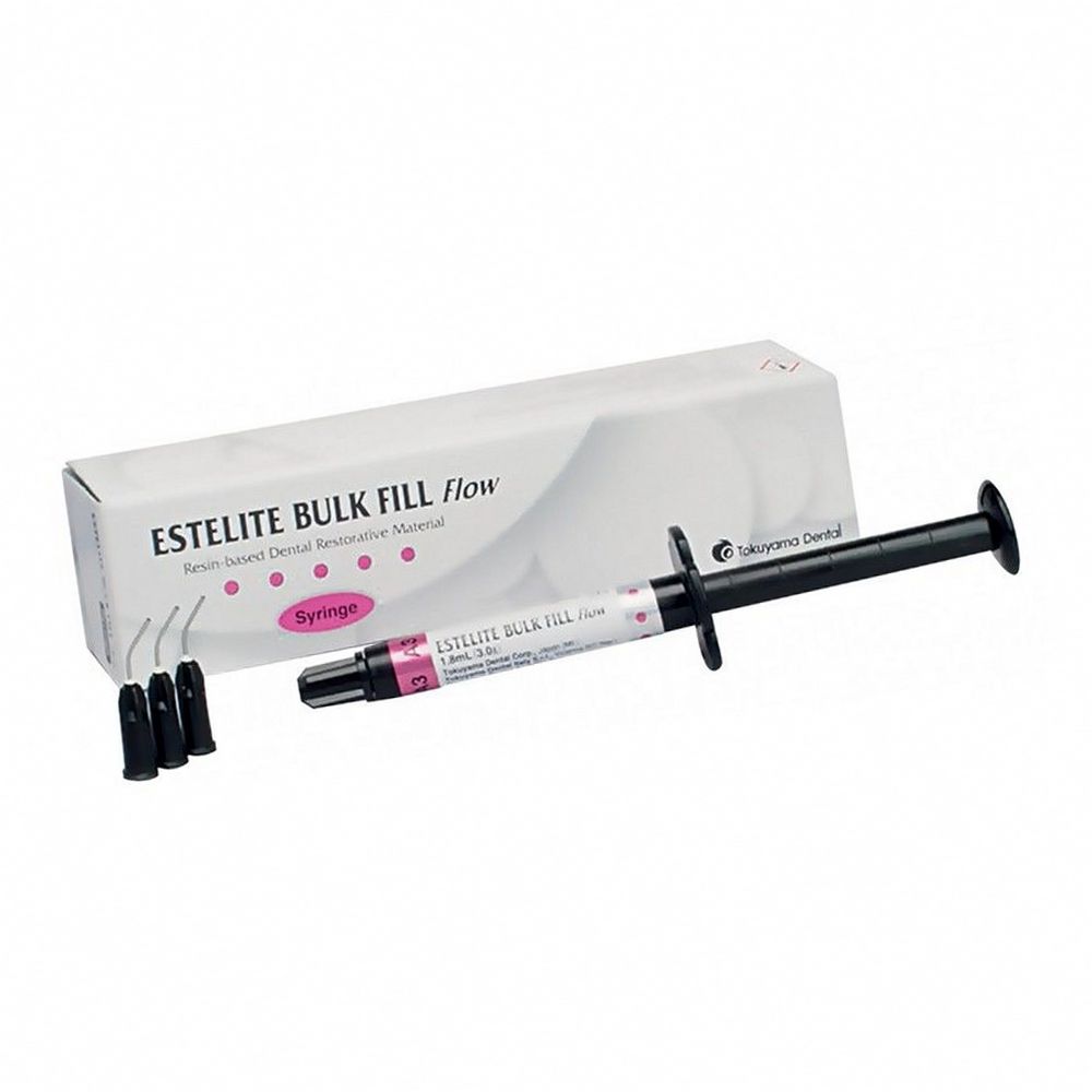 Estelite Bulk Fill Flow / Эстелайт Балк Фил Флоу (1шпр.*3,0 гр.) Tokuyama Dental Estelite Bulk Fill Flow / Эстелайт Балк Фил Флоу (1шпр.*3,0 гр.) Tokuyama Dental