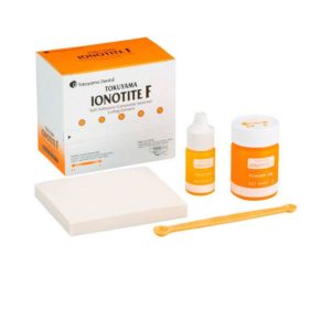 Ionotite F / Ионотайт Ф (20 гр+6,4 мл) цемент стеклоиономерный Tokuyama Dental Ionotite F / Ионотайт Ф (20 гр+6,4 мл) цемент стеклоиономерный Tokuyama Dental
