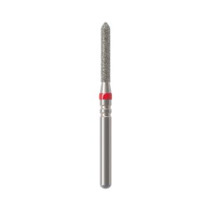 Бор алмазный NTI 878SE-012F-FG (Торпеда) D1,2мм / Мелкое зерно(Красный) Бор алмазный NTI 878SE-012F-FG (Торпеда) D1,2мм / Мелкое зерно(Красный)
