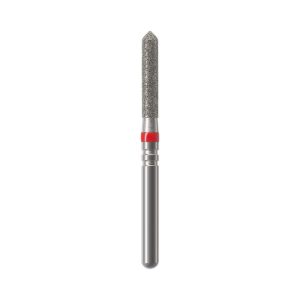 Бор алмазный NTI 878SE-015F-FG (Торпеда) D1,5мм / Мелкое зерно(Красный) Бор алмазный NTI 878SE-015F-FG (Торпеда) D1,5мм / Мелкое зерно(Красный)