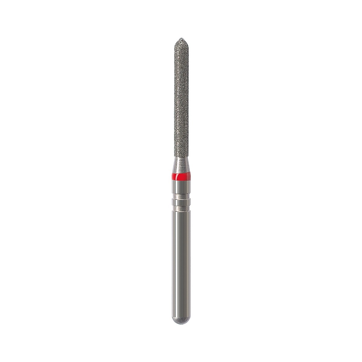 Бор алмазный NTI 879SE-012F-FG (Торпеда) D1,2мм / Мелкое зерно(Красный) Бор алмазный NTI 879SE-012F-FG (Торпеда) D1,2мм / Мелкое зерно(Красный)