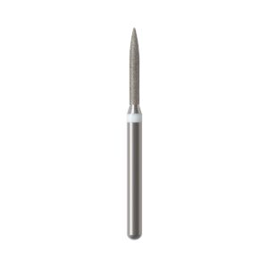 862-010UF-FG Бор алмазный NTI  Пламя D1мм/ ультрамелкое зерно