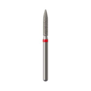 862-014F-FG Бор алмазный NTI  Пламя D1,4мм/ мелкое зерно
