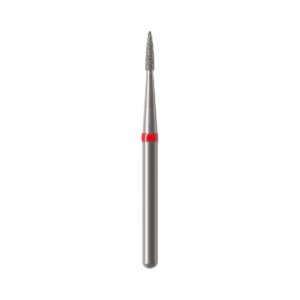 Бор алмазный NTI 889-010F-FG Пламя D1мм/ Мелкое зерно(Красный)
